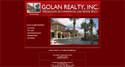 Desktop Screenshot of golanrealty.com