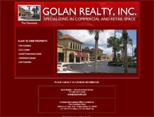 Tablet Screenshot of golanrealty.com